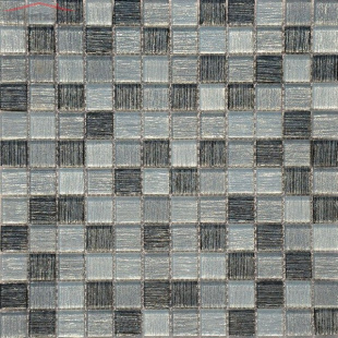 Мозаика Leedo Ceramica Silk Way Black Tissue СТ-0055 (23х23) 4 мм